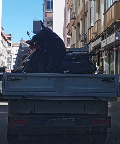 Kırklareli'nde Tehlikeli Yolculuk Kameralara Yansıdı
