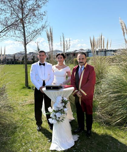 Başkan Erdem, Kübra ve Emre’nin Nikahını Kıydı