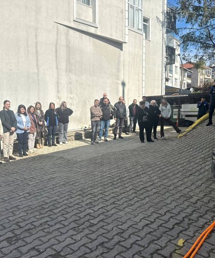 Vize Belediyesi’nde Yangın Tatbikatı Gerçekleştirildi