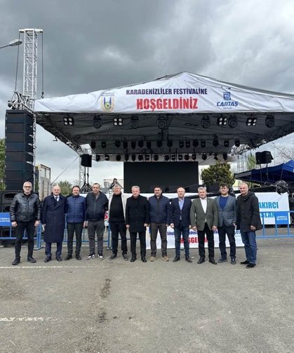 CHP İl Başkanı Terzi Şenliklere Katıldı