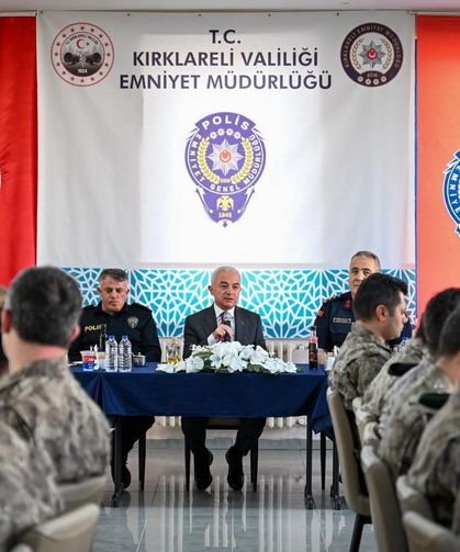 Vali Turan Özel Harekât Polisleriyle Bir Araya Geldi
