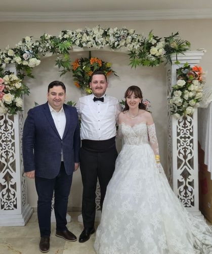Başkan Gün, Genç Çiftin Düğün Sevincine Ortak Oldu