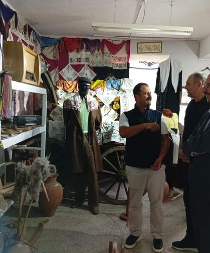 Kaymakam Özderin Evciler Köyü Kültür Evi’ni Ziyaret Etti