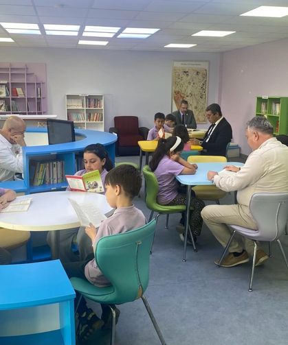 Kaymakam Özderin Öğrencilerle Okuma Saatine Katıldı