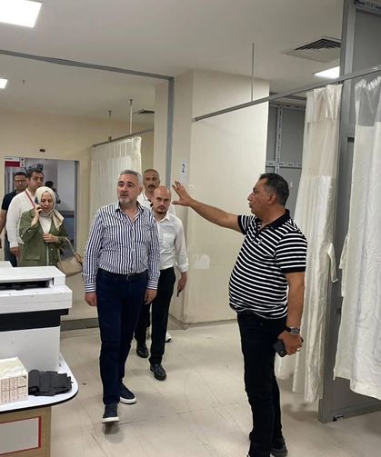 Lüleburgaz Devlet Hastanesi’nde Yeni Bölümler İncelendi