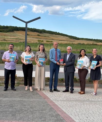 Proje Ekibinden Kazım Çiftçi’ye Teşekkür Ziyareti
