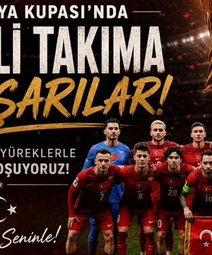 “Milli Takıma Başarılar”