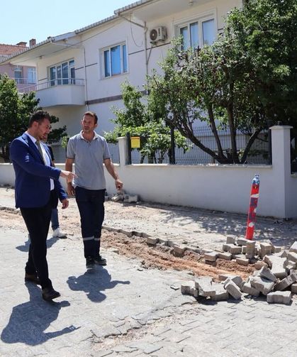 Başkan Yayla Mahallelerde Devam Eden Çalışmaları İnceledi