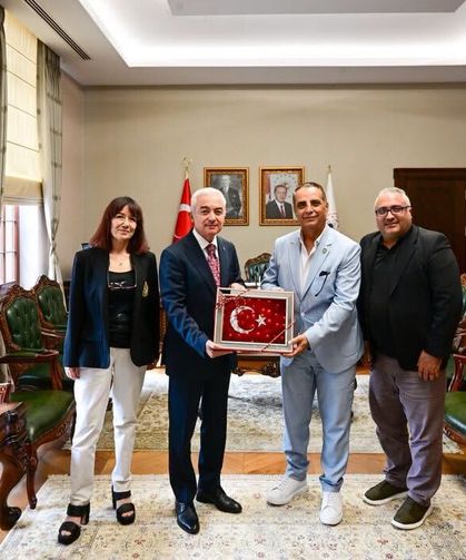 Vali Turan, Şehit ve Gazi Derneği Heyetini Kabul Etti