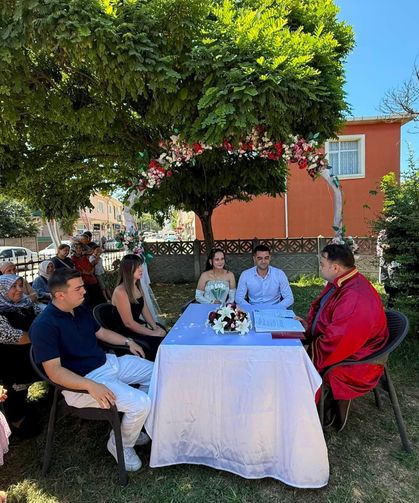 Başkan Gün Eren ve Esengül’ün Nikâhını Kıydı