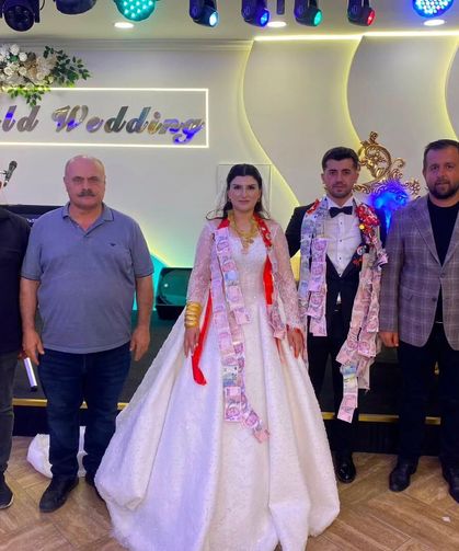 Başkan Dağtaş Edanur ve Emre’nin Düğün Törenine Katıldı