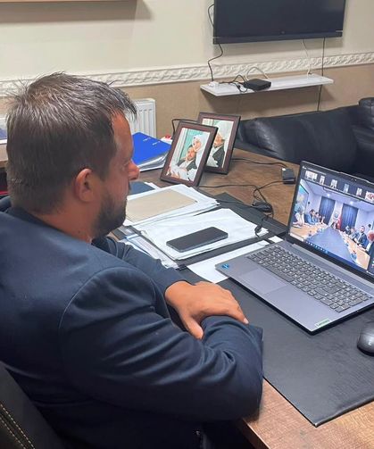 AK Parti Teşkilatlarından Video Konferans Toplantısı