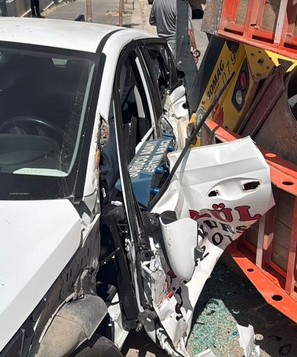 Eskişehir'de silindir yüklü römork, sürücü adayı aracını ezdi: 2 yaralı
