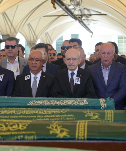 Eski CHP Genel Başkanı Deniz Baykal’ın eşi Olcay Baykal, toprağa verildi