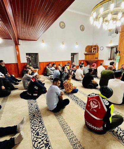 Büyükkarıştıran'da Sabah Namazı Buluşması Düzenlendi