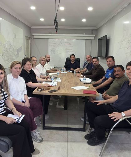 Başkan Talay Birim Müdürleriyle Çalışmaları Değerlendirdi