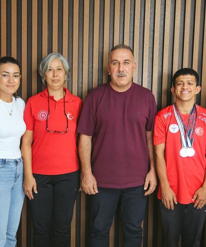 Özel sporcudan Aydın’a 4 gümüş madalya