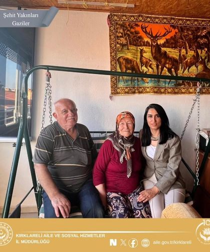 Şehit Ailesine Anlamlı Ziyaret