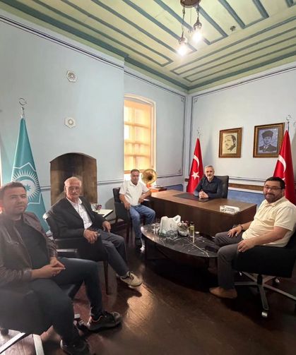 Müftü Eviş’ten Milletvekili Sarıçam’a Veda Ziyareti