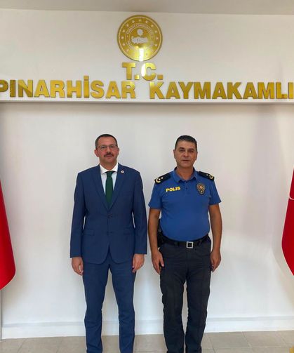 Kaymakam Özderin’den Yıldırım’a Yeni Görevinde Başarı Dileği