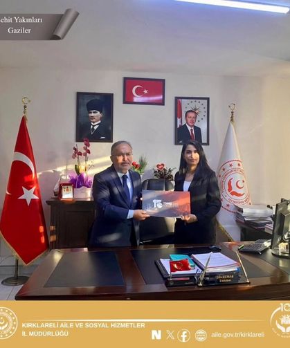15 Temmuz Derneği Başkanı Turunç’tan İl Müdürü Kumaş’a Ziyaret