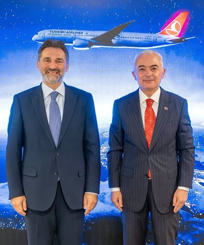 Vali Turan’dan THY Yönetim Kurulu Başkanı Şeker’e Ziyaret
