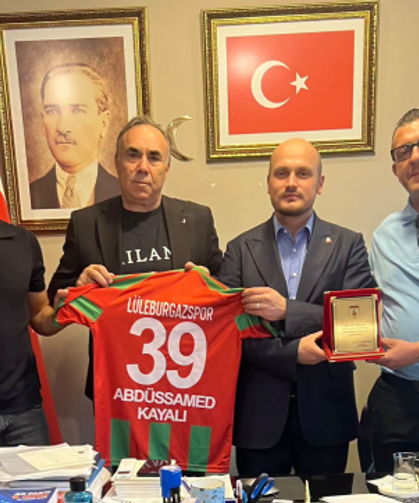 Lüleburgazspor Yönetiminden AK Parti İlçe Teşkilatına Ziyaret