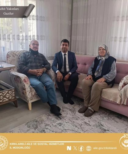 Kıbrıs Gazisi Bekir Özden’e Geçmiş Olsun Ziyareti