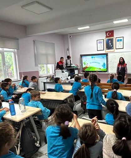 Pınarhisar’da Öğrencilere Su ve Gıda Bilinci Eğitimi