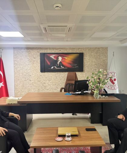 Başkan Fırat Yayla’dan Müdür Ünsal’a Ziyaret