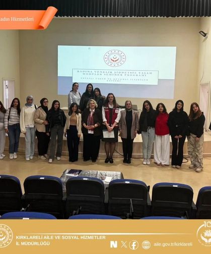 Vize’de Öğrencilere Saygılı Yaşam ve Güvenli İlişkiler Eğitimi Verildi