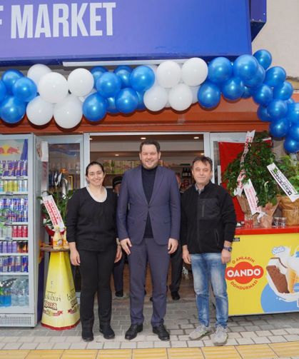 Pınarhisar’da Elif Market Hizmete Açıldı