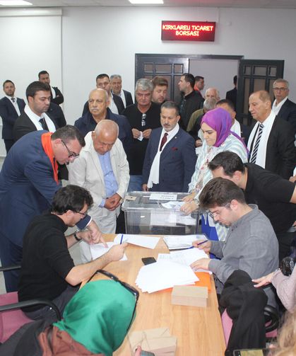 Kırklareli Ticaret Borsasında Seçim Heyecanı Başladı
