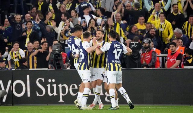Fenerbahçe'den 20 maçlık yenilmezlik serisi