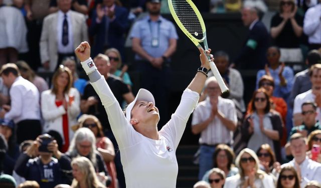 Wimbledon kadınlarda şampiyon Barbora Krejcikova