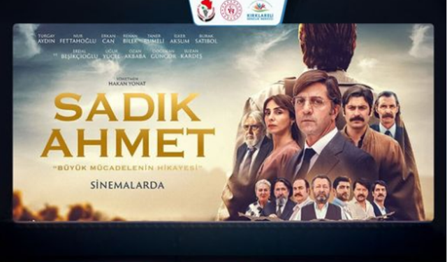 Kırklareli Belediyesi'nde Sadık Ahmet Filmi Gösterimi