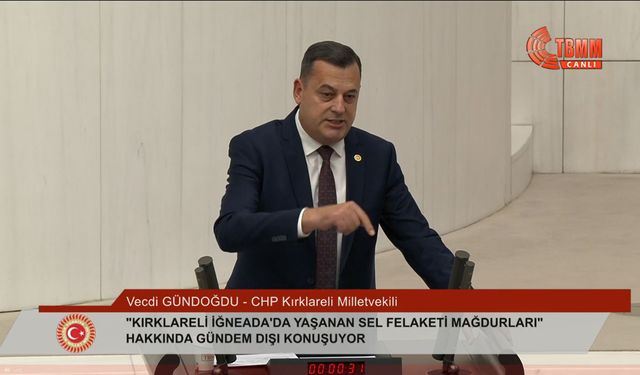 Gündoğdu, 6 Yurttaşın Yaşamını Yitirdiği İğneada Sel Felaketi Hakkında Konuştu