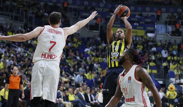 THY Euroleague: Fenerbahçe: 87 - Bayern Münih: 76