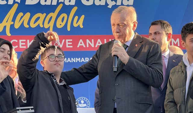 Kahramanmaraş'ta evine kavuşan depremzedeler devlete dua etti