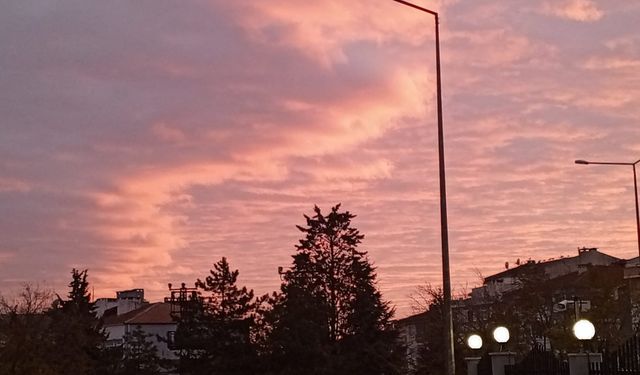 Kırklareli’nde Gün Batımı Görsel Şölen Sunuyor