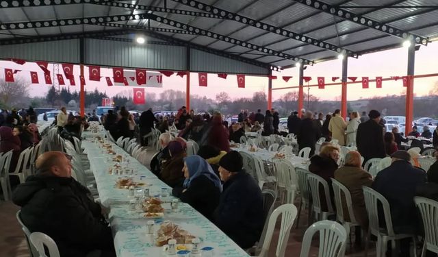Lüleburgaz’da Köylerde İftar Programı Düzenlendi