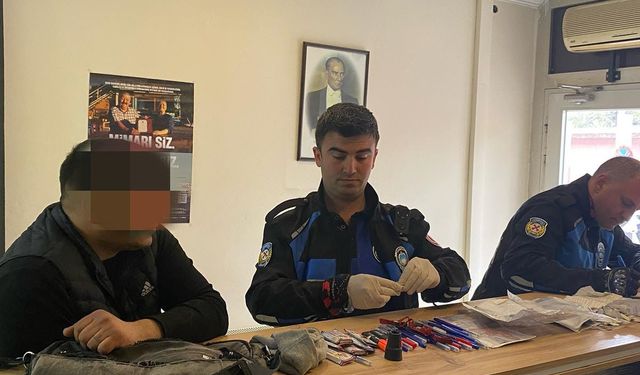 Kırklareli'nde Dilenciye Zabıta Müdahalesi