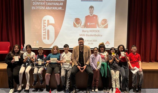 Milli Basketbolcu Barış Hersek Bahçeşehir Koleji’nde