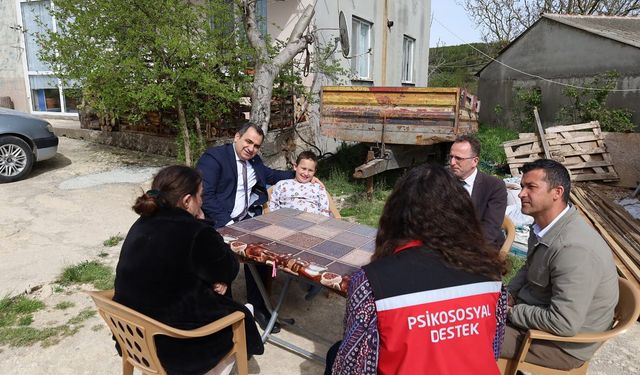 Kaymakam Balaban’dan Evrenli Köyü'ne Aile Ziyareti