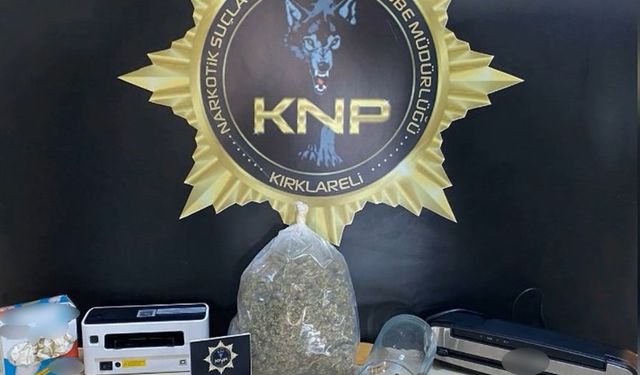 Kırklareli merkezli 22 ilde uyuşturucu operasyonu: Maddeler kargo ile teslim ediliyormuş