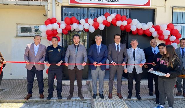 Babaeski’de E-Sınav Merkezi Açıldı