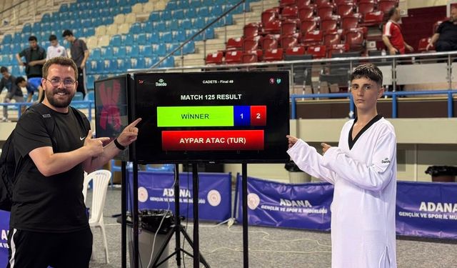 Aypar Ataç’tan Taekwondo’da Türkiye Şampiyonluğu