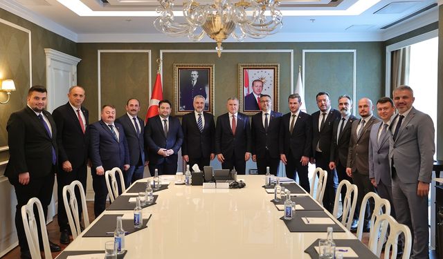 AK Parti'den Bakan Bak’a Ziyaret