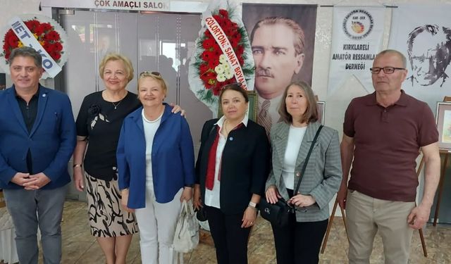 ÇYDD Kırklareli, Sanat Etkinliğinde Yerini Aldı