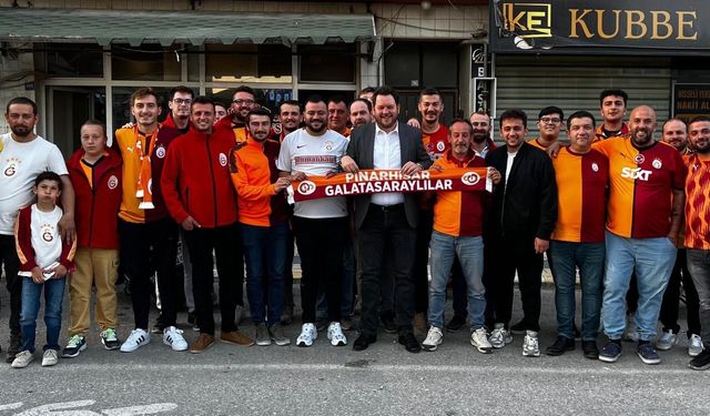 Pınarhisar’da Galatasaray Şampiyonluğu Coşkuyla Kutlandı